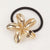 Women's IG Style Flower Metal Inlay Pearl Hair Tie