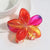 Women's IG Style Flower Plastic Hair Claws