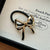 Women's IG Style French Style Bow Knot Alloy Hair Tie