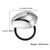 Women's IG Style Geometric Iron Polishing Hair Tie