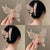 Women's IG Style Korean Style Butterfly Arylic Plating Hair Clip Hair Claws