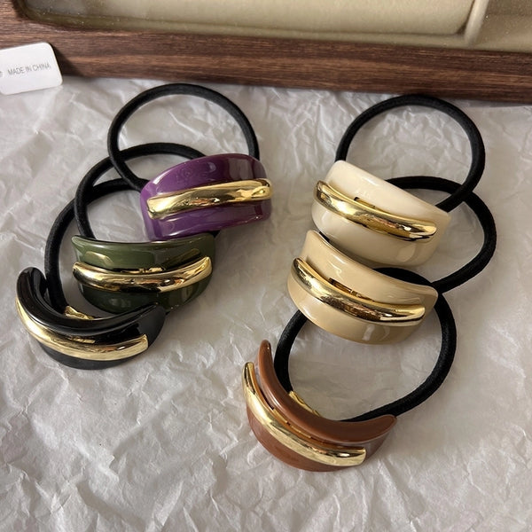 Women's IG Style Korean Style C Shape Alloy Hair Tie