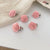 Women's IG Style Korean Style Flower Arylic Plating Hair Claws