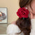 Women's IG Style Korean Style Flower Arylic Plating Hair Claws