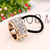 Women's IG Style Lady Korean Style Geometric Round Metal Hair Tie