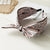 Women's IG Style Lady Korean Style Printing Bow Knot Cloth Hair Band