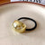 Women's IG Style Simple Style Solid Color Alloy Hair Tie