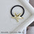 Women's IG Style Simple Style Solid Color Alloy Plating Hair Tie