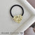 Women's IG Style Simple Style Solid Color Alloy Plating Hair Tie