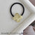 Women's IG Style Simple Style Solid Color Alloy Plating Hair Tie