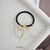 Women's IG Style Simple Style Solid Color Alloy Plating Hair Tie