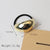 Women's IG Style Solid Color Alloy Glossy Hair Tie