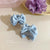 Women's IG Style Sweet Bow Knot Plastic Satin Hair Claws