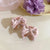 Women's IG Style Sweet Bow Knot Plastic Satin Hair Claws