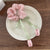 Women's IG Style Sweet Flower Bow Knot Cloth Hair Tie