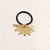 Women's IG Style Sweet Solid Color Flower Metal Inlay Rhinestones Pearl Hair Tie