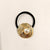 Women's IG Style Sweet Solid Color Flower Metal Inlay Rhinestones Pearl Hair Tie