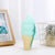 Women's Ice Cream Silica Gel Zipper Coin Purses