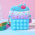 Women's Ice Cream Silica Gel Zipper Kids Wallets