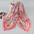 Women's Ig Style Retro Cashew Nuts Satin Printing Silk Scarf Kerchief