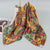 Women's Ig Style Retro Cashew Nuts Satin Printing Silk Scarf Kerchief