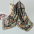 Women's Ig Style Retro Cashew Nuts Satin Printing Silk Scarf Kerchief