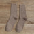 Women's Japanese Style Solid Color Nylon Cotton Jacquard Ankle Socks A Pair