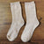 Women's Japanese Style Solid Color Nylon Cotton Jacquard Ankle Socks A Pair