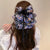 Women's Japanese Style Sweet Bow Knot Cloth Floral Hair Claws