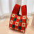 Women's Knit Printing Animal Elegant Square Open Square Bag