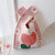 Women's Knit Printing Animal Elegant Square Open Square Bag