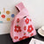 Women's Knit Printing Animal Elegant Square Open Square Bag