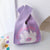 Women's Knit Printing Animal Elegant Square Open Square Bag