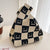 Women's Knit Printing Animal Elegant Square Open Square Bag