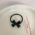 Women's Korean Style Bow Knot Plastic Hair Tie