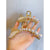 Women's Korean Style Geometric Metal Metal Artificial Pearls Hair Claws