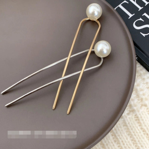 Women's Korean Style Geometric Metal Plating Hairpin