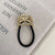 Women's Korean Style IG Style Geometric Metal Hair Tie