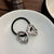 Women's Korean Style IG Style Irregular Bow Knot Alloy Plating Hair Tie