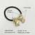 Women's Lady Bow Knot Alloy Plating Hair Tie