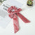 Women's Lady Bow Knot Cloth Hair Tie