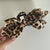 Women's Lady Classic Style British Style Bow Knot Leopard Cloth Resin Hair Claws