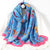 Women's Lady Flower Cloud Brocade Printing Scarf