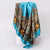 Women's Lady Monogram Satin Printing Silk Scarf