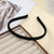 Women's Lady Solid Color Plastic Yarn Hair Band