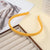 Women's Lady Solid Color Plastic Yarn Hair Band