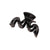 Women's Lady Solid Color Resin Stoving Varnish Hair Claws