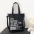 Women's Large All Seasons Canvas Preppy Style Streetwear Shoulder Bag Canvas Bag