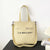 Women's Large All Seasons Canvas Preppy Style Streetwear Shoulder Bag Canvas Bag