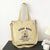 Women's Large All Seasons Canvas Preppy Style Streetwear Shoulder Bag Canvas Bag